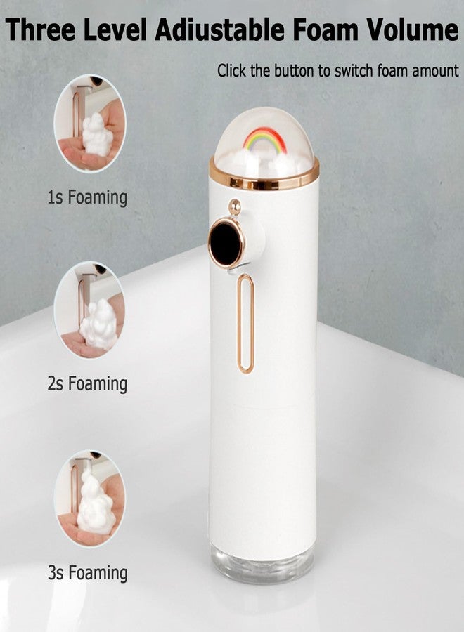 interhasa! Foaming Handwash Soap Dispenser Automatic 300ml Sensor Hand Wash Dispenser for Bathroom Kitchen Rechargeable Touchless Plastic 1290012 - Image 5